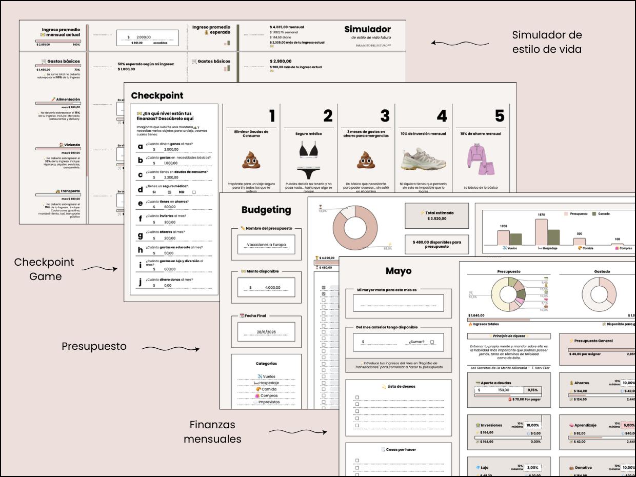 Cash | Planner Financiero Mensual