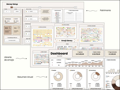 Mokash | Planner Financiero Mensual