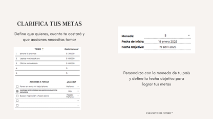 Planner De Manifestación