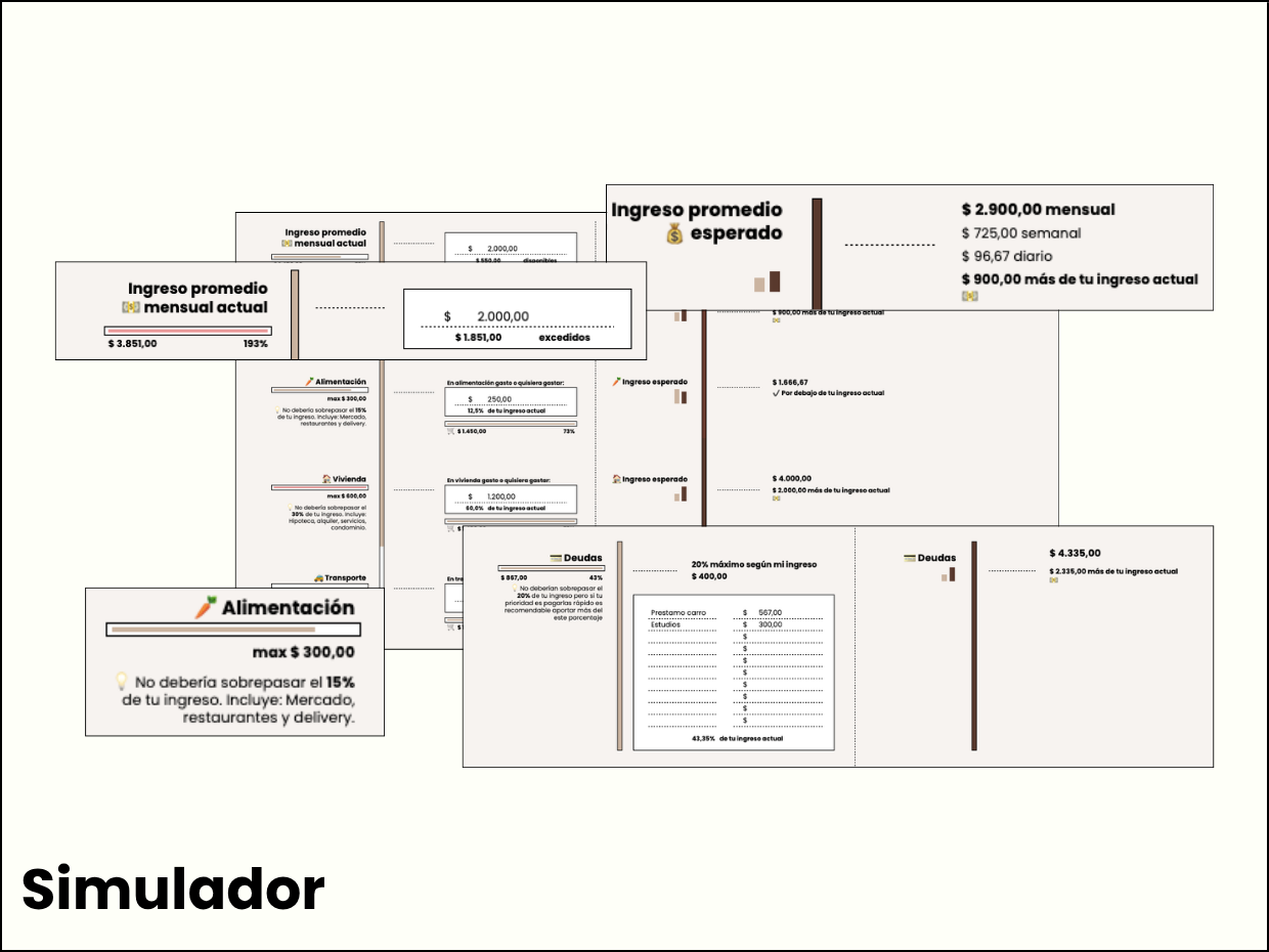 Cash | Planner Financiero Mensual