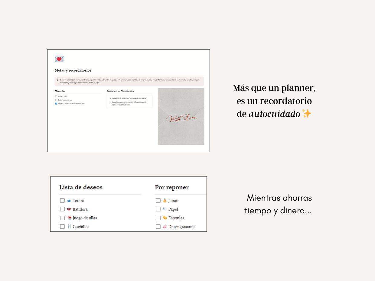 Cook Planner en Notion