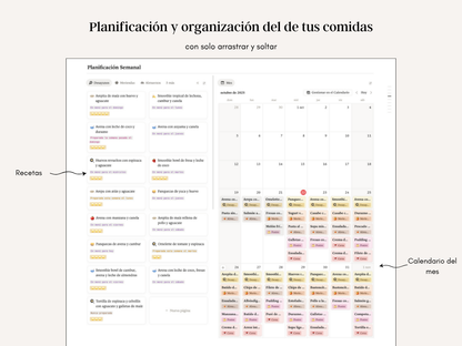 Cook Planner en Notion