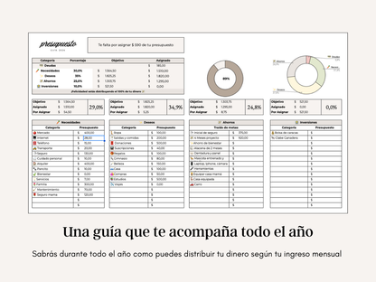 Planner Financiero Mensual PRO