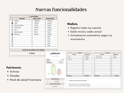 Planner Financiero Mensual PRO